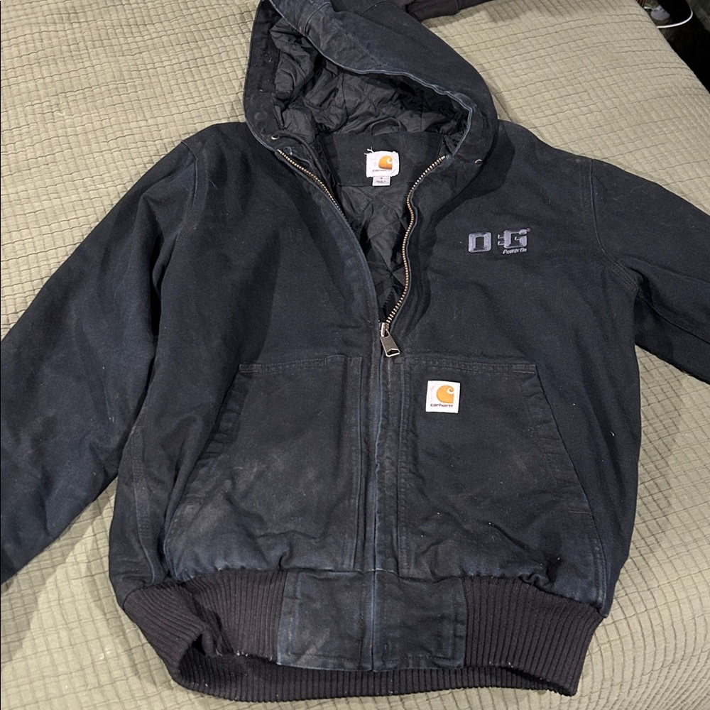 Carhartt Dark Gray Hooded Jacket